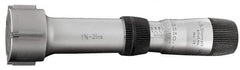 Starrett - 8 to 9", 4-1/2" Gage Depth, Mechanical Inside Hole Micrometer - 0.0003" Graduation, 0.0003" Accuracy, Ratchet Stop Thimble - Exact Tooling