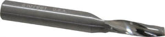 Onsrud - 3/16" Cutting Diam x 5/8" Length of Cut, 1 Flute, Upcut Spiral Router Bit - Uncoated, Right Hand Cut, Solid Carbide, 2" OAL x 1/4" Shank Diam, Single Edge, 21° Helix Angle - Exact Tooling