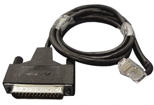 Mitutoyo - Remote Data Collection Printer Cable - 3 Ft. Overall Length, For Use with SJ 201P Printer - Exact Tooling