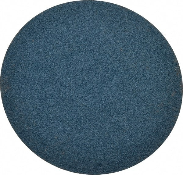 Merit Abrasives - 3" Disc Diam, 120 Grit, Zirconia Alumina Quick Change Disc - Type S Attaching System, Coated, Blue, Fine Grade, 20,000 RPM, R801 Series - Exact Tooling
