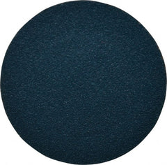 Merit Abrasives - 2" Disc Diam, 120 Grit, Zirconia Alumina Quick Change Disc - Type R Attaching System, Coated, Blue, Fine Grade, 30,000 RPM, KY672 Series - Exact Tooling