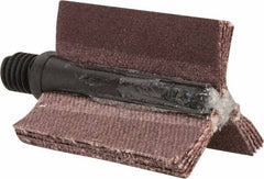 Merit Abrasives - 180 Grit, Coated, Aluminum Oxide Bore Polisher - Very Fine Grade, 25,000 RPM, Polishes Bores with 5/8 to 1" Diam - Exact Tooling