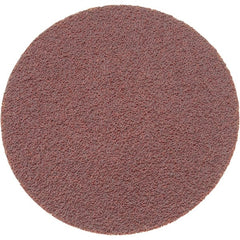 Merit Abrasives - 2" Disc Diam, 80 Grit, Aluminum Oxide Quick Change Disc - Type P Attaching System, Coated, Medium Grade, 30,000 RPM, R801 Series - Exact Tooling