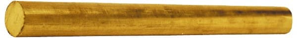 Value Collection - 7/8 Inch Diameter x 6 Ft. Long, Brass Round Rod - Alloy 360 - Exact Tooling