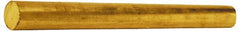 Value Collection - 7/8 Inch Diameter x 6 Ft. Long, Brass Round Rod - Alloy 360 - Exact Tooling