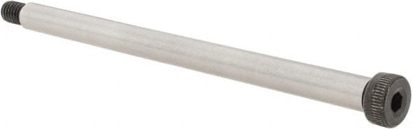 Value Collection - 3/8" Shoulder Diam x 5-1/2" Shoulder Length, 5/16-18 UNC, Hex Socket Shoulder Screw - 4140 Alloy Steel, Uncoated, 1/4" Head Height x 9/16" Head Diam - Exact Tooling
