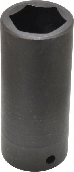 Blackhawk by Proto - 1/2" Drive 1" Deep Impact Socket - 6 Points, 3-1/2" OAL - Exact Tooling