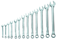 STANLEY® 13 Piece Full Polish Combination Wrench Set – 12 Point - Exact Tooling