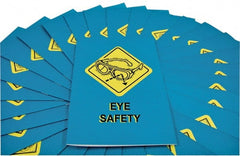Marcom - Eye Safety Training Booklet - English, Safety Meeting Series - Exact Tooling