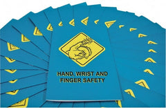 Marcom - Hand Wrist and Finger Safety Training Booklet - English and Spanish, Safety Meeting Series - Exact Tooling