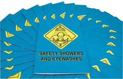 Marcom - Safety Showers and Eye Washes Training Booklet - English and Spanish, Safety Meeting Series - Exact Tooling