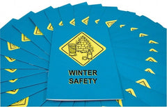 Marcom - Winter Safety Training Booklet - English and Spanish, Safety Meeting Series - Exact Tooling