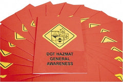Marcom - DOT HazMat General Awareness Training Booklet - English, Regulatory Compliance Series - Exact Tooling