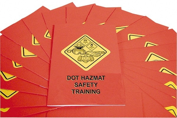 Marcom - DOT HazMat Safety Training Training Booklet - English, Regulatory Compliance Series - Exact Tooling