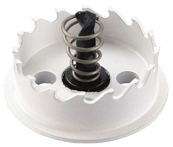 Lenox - 1-3/4" Diam, 1/2" Cutting Depth, Hole Saw - Carbide-Tipped Saw, Toothed Edge - Exact Tooling