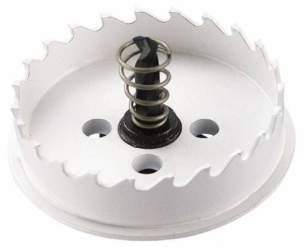 Lenox - 2-1/2" Diam, 1/2" Cutting Depth, Hole Saw - Carbide-Tipped Saw, Toothed Edge - Exact Tooling