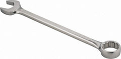 Proto - 2-3/4" 12 Point Offset Combination Wrench - 15° Offset Angle, 29-3/4" OAL, Steel, Satin Finish - Exact Tooling