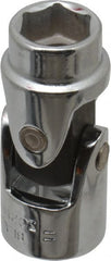 Blackhawk by Proto - 7/16", 3/8" Drive, Standard Hand Socket - 6 Points, 1-51/64" OAL, Alloy Steel, Chrome Finish - Exact Tooling