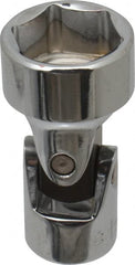 Blackhawk by Proto - 3/4", 3/8" Drive, Standard Hand Socket - 6 Points, 2" OAL, Alloy Steel, Chrome Finish - Exact Tooling