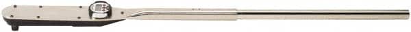 Proto - 3/4" Drive Electronic Digital Torque Wrench - 81 N/m to 813 N/m Torque, 22" OAL, 0.1 N/m Graduation, Fixed Head - Exact Tooling