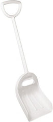 Remco - 18-1/2" High Square Plastic Shovel - 29-1/4" Long D-Grip Handle - Exact Tooling