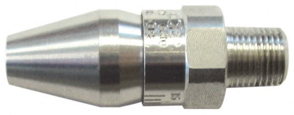 Guardair - Blow Gun Adjustable Air - 1/4 NPT, 1-1/2" Hose Length, Aluminum - Exact Tooling
