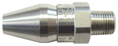 Guardair - Blow Gun Adjustable Air - 1/4 NPT, 1-1/2" Hose Length, Aluminum - Exact Tooling