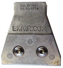 Guardair - Blow Gun Fan - 1/4 NPT, 2" Hose Length, Zinc - Exact Tooling