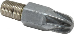 Guardair - Blow Gun Low Volume - 1/4 NPT, 1-1/2" Hose Length, Zinc - Exact Tooling