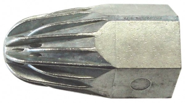 Guardair - Blow Gun High Thrust - 3/8 NPT, 1-1/2" Hose Length, Zinc - Exact Tooling