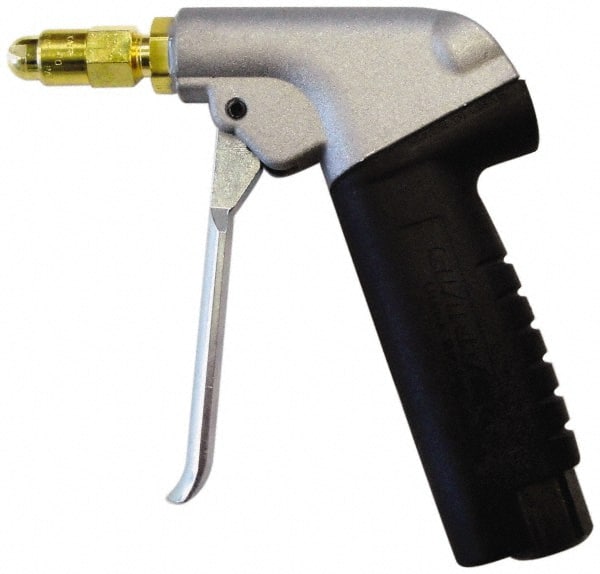 Guardair - 120 Max psi High Volume Safety Nozzle Ultra Duty Air Gun - 3/8 NPT Inlet, Brass - Exact Tooling