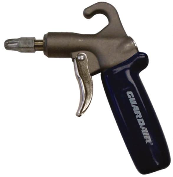 Guardair - 120 Max psi Low Volume Safety Air Gun - 1/4 NPT Inlet, Zinc - Exact Tooling