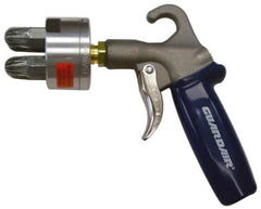 Guardair - 120 Max psi Maximum Air Cluster Safety Air Gun - 1/4 NPT Inlet, Zinc - Exact Tooling