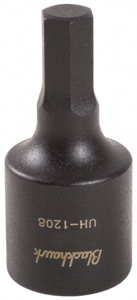 Blackhawk by Proto - 1/2" Drive, 5/16" Impact Hex Bit Socket - 4-5/8" OAL - Exact Tooling