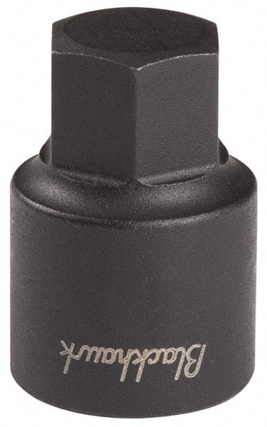 Blackhawk by Proto - 3/8" Drive, 9/16" Impact Hex Bit Socket - 3-1/2" OAL - Exact Tooling
