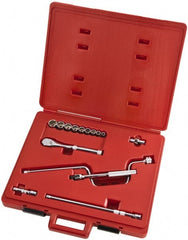 Proto - 15 Piece 3/8" Drive Full Polish Finish Socket Set - 12 Points, 1/4" to 3/4" Range, Inch Measurement Standard - Exact Tooling