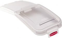 Rubbermaid - 12.1" Long x 29" Wide, Rectangular Polypropylene Lid - Use with FG360088 - Exact Tooling