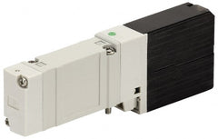 ARO/Ingersoll-Rand - 3/8", TP Series Plug-In Stacking Solenoid Valve - 24 VDC, 0.53 CV Rate, 3" High x 5-1/2" Long - Exact Tooling