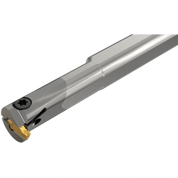 Iscar - 0.551" Min Bore Diam, 6" OAL, 1/2" Shank Diam, GEHI Indexable Boring Bar - 0.102" Max Bore Depth, GE.I Insert, Clamp Holding Method - Exact Tooling