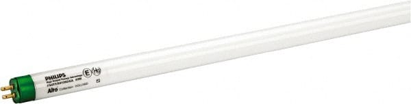 Philips - 49 Watt Fluorescent Tubular Miniature Bi-Pin Lamp - 4,000°K Color Temp, 5,000 Lumens, T5, 25,000 hr Avg Life - Exact Tooling