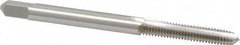 Hertel - #6-32 UNC, H2, 3 Flute, Plug Chamfer, Bright Finish, High Speed Steel Hand STI Tap - 2-3/8" OAL - Exact Tooling