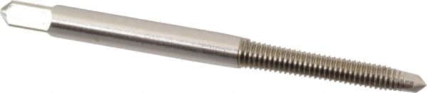 Hertel - M4.5x0.75 Metric Coarse, 2 Flute, High Speed Steel Spiral Point Tap - Plug Chamfer, Right Hand Thread, 2-3/8" OAL - Exact Tooling