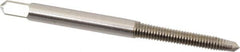Hertel - M4.5x0.75 Metric Coarse, 2 Flute, High Speed Steel Spiral Point Tap - Plug Chamfer, Right Hand Thread, 2-3/8" OAL - Exact Tooling