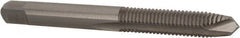 Hertel - M6.3x1.00 Metric Coarse, 2 Flute, High Speed Steel Spiral Point Tap - Plug Chamfer, Right Hand Thread, 2-1/2" OAL - Exact Tooling