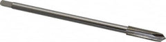 Hertel - 3/8-24 UNF 3 Flute H3 Bright Finish High Speed Steel Spiral Point Extension Tap - Plug Chamfer, 6" OAL, 3B Class of Fit - Exact Tooling