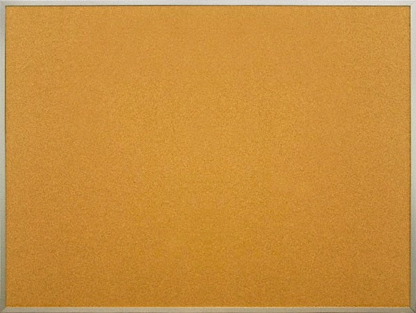 NMC - 48-1/2" Wide x 60-1/2" High Open Cork Bulletin Board - Brown - Exact Tooling
