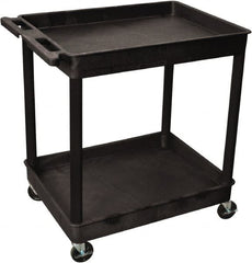NMC - 300 Lb Capacity, 32" Wide x 24" Long x 37-1/2" High Shelf Cart - 1 Shelf, Plastic - Exact Tooling
