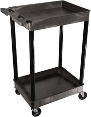 NMC - 300 Lb Capacity, 24" Wide x 18" Long x 36" High Shelf Cart - 1 Shelf, Plastic - Exact Tooling