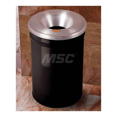 Justrite - Fire-Resistant Drums & Heads; Drum Capacity (Gal.): 30.00 ; Head Material: Aluminum ; Drum Material: Steel ; Outside Diameter (Inch): 19.875 ; Opening Diameter (Inch): 17.875 ; Height (Inch): 29.7 - Exact Tooling