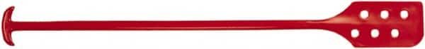 Remco - Red Polypropylene Mixing Paddle with Holes - 52" Overall Length - Exact Tooling
